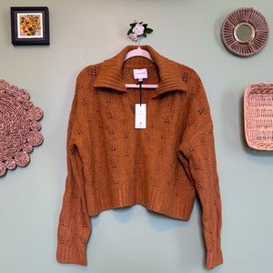 NWT - PINK ROSE Knit Sweater - Size XL